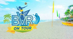 Logo and Background VIA Beach Volleyball Republic Facebook Page