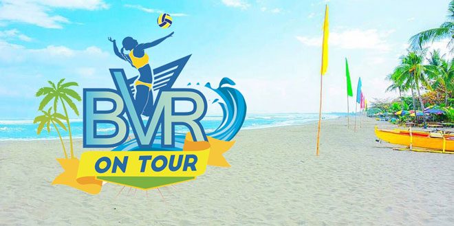 Logo and Background VIA Beach Volleyball Republic Facebook Page