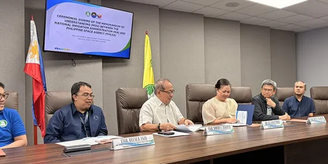 PhilSA, NIA partner to use space data for irrigation and water management