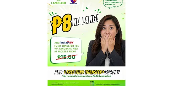 Landbank cuts InstaPay fees to P8 to boost digital payments