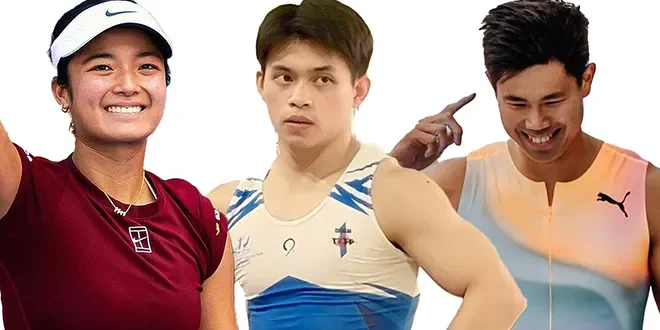 Eala sizzles, Yulo dazzles, Obiena delivers