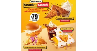 McDonald’s Brings Back the Extra in Snacking through McSavers Snack & Match and Limited-Time Snack Offers