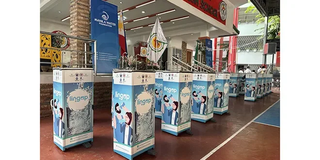 Manila Water Foundation boosts WASH support for Schools through Refrigerated Drinking Fountains
