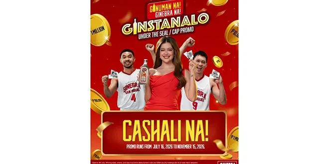 ‘Over 100M in Cash Prizes to be given away in the Ginuman Na! Ginebra Na! Ginstanalo Promo!’ 