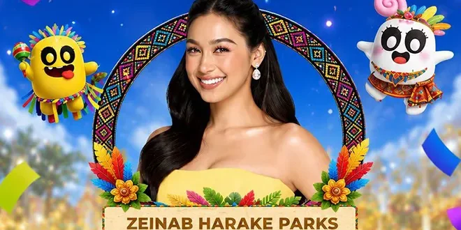 Zeinab Harake Parks Heading to Davao for Kadayawan 2026 Celebration with Casino Plus