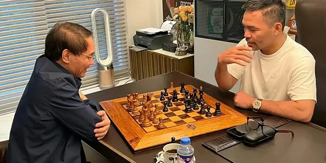 Pacquiao to celebrate birthday  with chess players in inaugural NUCFP tournament